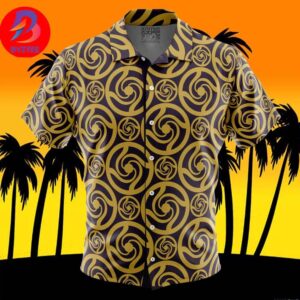 Tokyo Metropolitan Jujutsu Tech Badge Jujutsu Kaisen For Men And Women In Summer Vacation Button Up Hawaiian Shirt