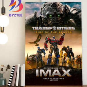 Transformers Rise Of The Beasts New Poster Of IMAX Home Decor Poster Canvas