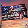 Trump 2024 Flag No More Bullshit Flag Rambo Trump Flag Garden Decor 2 Sides Garden House Flag