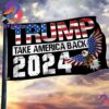 Trump 2024 Flag No More Bullshit Flag Rambo Trump Flag Garden Decor 2 Sides Garden House Flag
