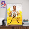 Tyrese Haliburton Is The 2023-24 NBA Assists Leader Home Decor Poster Canvas