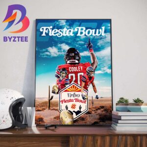 VRBO Fiesta Bowl For Liberty Flames Vs Oregon Ducks January 1st 2024 Wall Decor Poster Canvas
