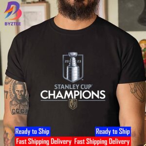 Vegas Golden Knights 2023 Stanley Cup Champions Logo Unisex T-Shirt