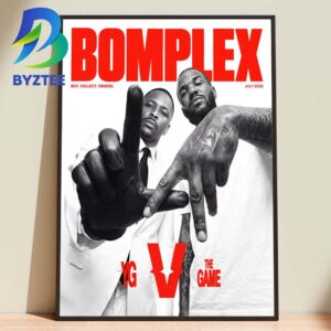 Verzuz YG Vs The Game Complex Cover July 2026  Home Decor Poster Canvas