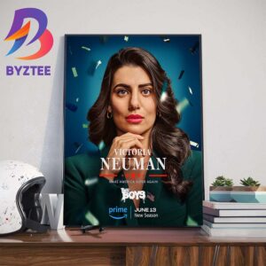 Victoria Neuman Make America Super Again The Boys Season 4 Official Poster Wall Decor Poster Canvas