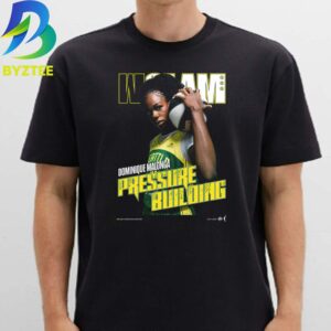 WSLAM Cover Dominique Malonga Seattle Storm Pressure Building 2026 Unisex T Shirt