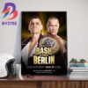WWE 2K24 40 Years Of WrestleMania Official Poster Art Decor Poster Canvas