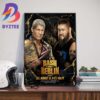 WWE Bash In Berlin Gunther Vs Randy Orton For World Heavyweight Championship Home Decorations Poster Canvas WWE Bash In Berlin Gunther Vs Randy Orton For World Heavyweight Championship Home Decorations Poster Canvas