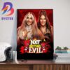 WWE NXT Stand And Deliver Triple Threat Match For Oba Femi vs Donovan Dijak and Josh Briggs Wall Decor Poster Canvas