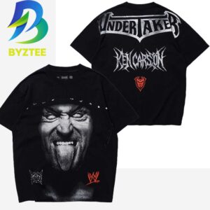 WWE x KEN CARSON UNDERTAKER 2026 Two Sided T-Shirt
