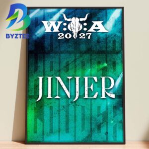 Wacken Open Air Jinjer 2027 Home Decor Poster Canvas