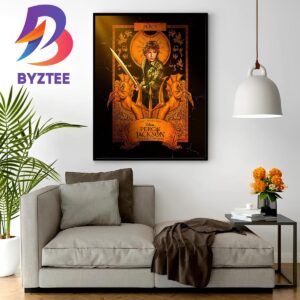 Walker Scobell As Percy Jackson In Percy Jackson And The Olympians Of Disney Home Decor Poster Canvas