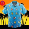 Water Type Pokemon Pokemon For Men And Women In Summer Vacation Button Up Hawaiian Shirt Water Type Pokemon Pokemon For Men And Women In Summer Vacation Button Up Hawaiian Shirt