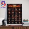 Welcome to Miami UFC 299 x GTA Vice City Art Decorations Poster Canvas