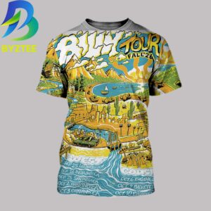 Billy Strings West Coast Strings Long Strange Putt Billy Tour Fall 2026  All Over Print Shirt