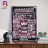 Whitechapel And Northlane EU And UK Co-Headline Tour 2025 Poster Canvas