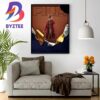 Witness His Rise Just Do It Nike Football x Vinicius Junior 2024 UEFA Champions League Champions On 2nd European Trophy Wall Decor Poster Canvas