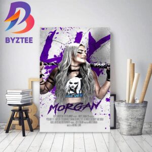 WrestleMania XXXIX Liv Morgan Hollywood Official Poster Decor Poster Canvas
