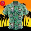Yellow Ranger Mighty Morphin Power Rangers For Men And Women In Summer Vacation Button Up Hawaiian Shirt Yellow Ranger Mighty Morphin Power Rangers For Men And Women In Summer Vacation Button Up Hawaiian Shirt