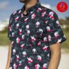 Yoshi Pattern Super Mario For Men And Women In Summer Vacation Button Up Hawaiian Shirt Yoshi Pattern Super Mario For Men And Women In Summer Vacation Button Up Hawaiian Shirt