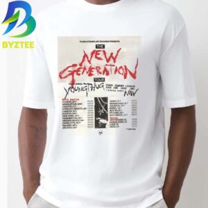 Young Thug In North America The New Generaton 2026 Tour Unisex T- Shirt