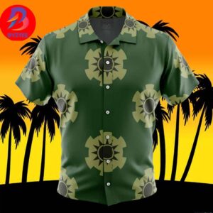 Zoros Wano Pattern One Piece For Men And Women In Summer Vacation Button Up Hawaiian Shirt