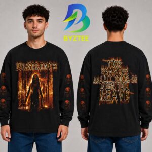 156 Silence Control Burnsy Your Prayers Are All You Have When You Leave Black Long Sleeve