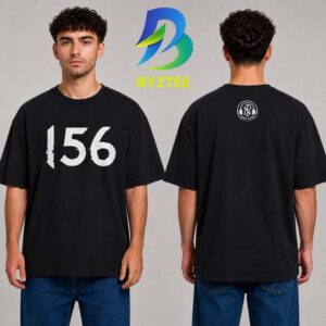 156 Silence Logo 2026 Two Sided Unisex T- Shirt