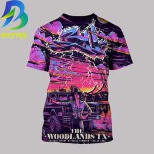311 The Woodland TX Cynthia Woods Mitchell Pavilion Aug 2026 All Over Print Shirt