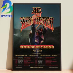 49 Winchester Change Of Plans Fall 2026 With Special Guest Home Decor Poster Canvas