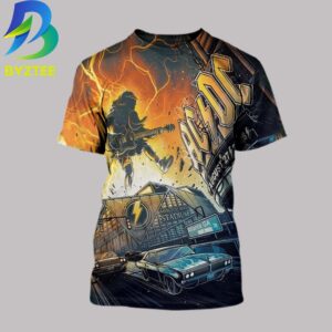 ACDC PWR UP Pop Up Mercedes Benz Stadium Atlanta August 27th 2026 All Over Print Shirt