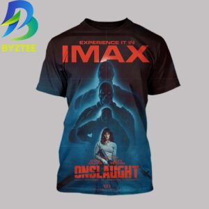 Adam Wingard’s ‘Onslaught’ Official IMAX September 4 2026 All Over Print Shirt