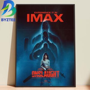Adam Wingard’s ‘Onslaught’ Official IMAX September 4th 2026 Home Decor Poster Canvas
