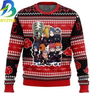 Akatsuki Shippuden Chibi Ugly Christmas Sweater