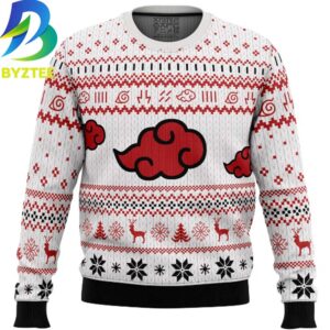 Akatsuki White Ugly Christmas Sweater