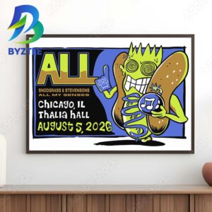All Snodgrass & Stevensons All My Senses Chicago Il halia Hall August 5 2026 Home Decor Poster Canvas