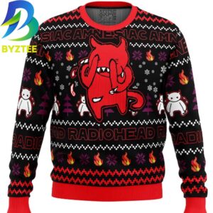 Amnesiac Radiohead Ugly Christmas Sweater