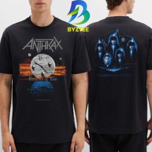 Anthrax – Persistence Of Time 2026 Two Sided T-Shirt