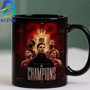 Arsenal Football Club Champion Premier League 2026  Ceramic Mug Cup