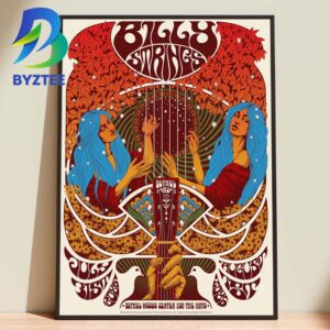 Billy Strings Bethel Woods Center For The Arts 2026 Home Decor Poster Canvas