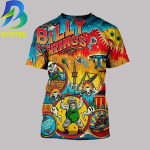 Billy Strings Ionia Country Fairgrounds Ionia Freak Fair August 2026 All Over Print Shirt