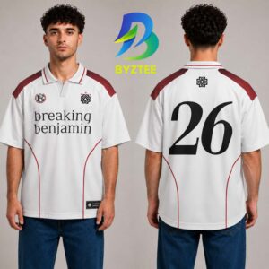 Breaking Benjamin Official Away Soccer 2026 Jersey Shirt