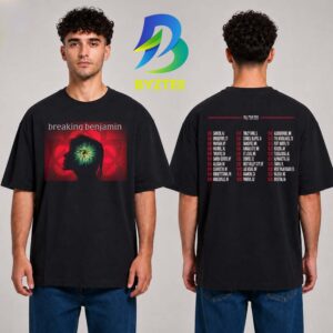 Breaking Benjamin Official With Special Guest Fall Tour 2026 Two Sided Unisex T- Shirt