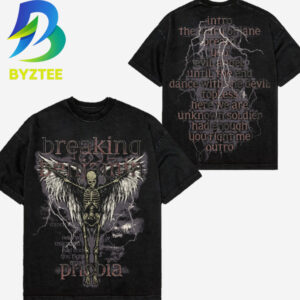 Breaking Benjamin Phobia Track List 2026 Two Sided T-Shirt
