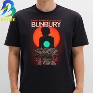 Bunbury Nuevas Mutaciones Tour 2026 Unisex T- Shirt