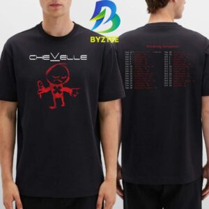 Chevelle On Tour This Summer With Breaking Benjamin 2026 Two Sided T-Shirt