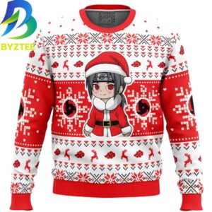 Chibi Itachi Akatsuki Shippuden Ugly Christmas Sweater