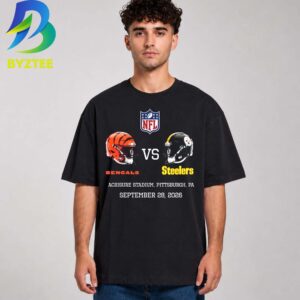 Cincinnati Bengals Vs Pittsburgh Steelers Acrisure Stadium, Pittsburgh, PA  September 28, 2026 Unisex T- Shirt