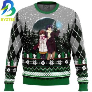 Couple Clannad Ugly Christmas Sweater