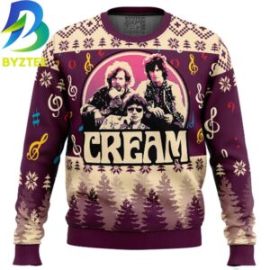 Cream Band Ugly Christmas Sweater